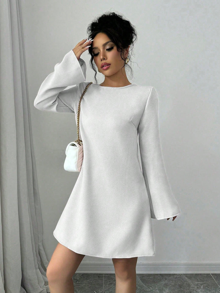 Rochie mini SHEIN, alb
