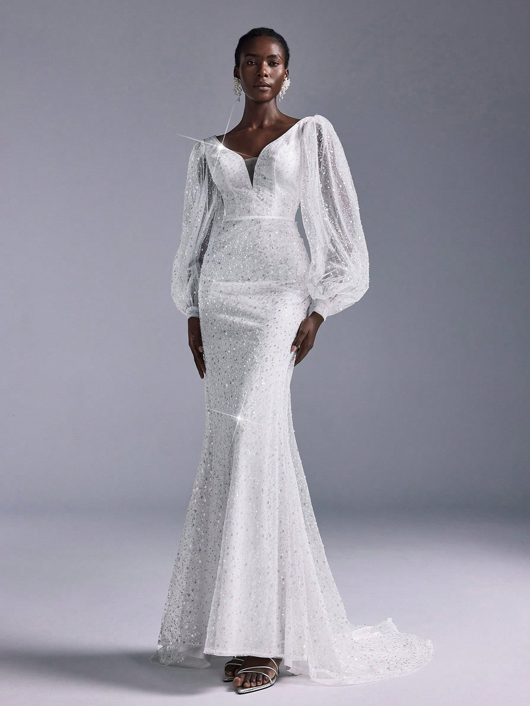 Rochie de mireasă SHEIN, alb