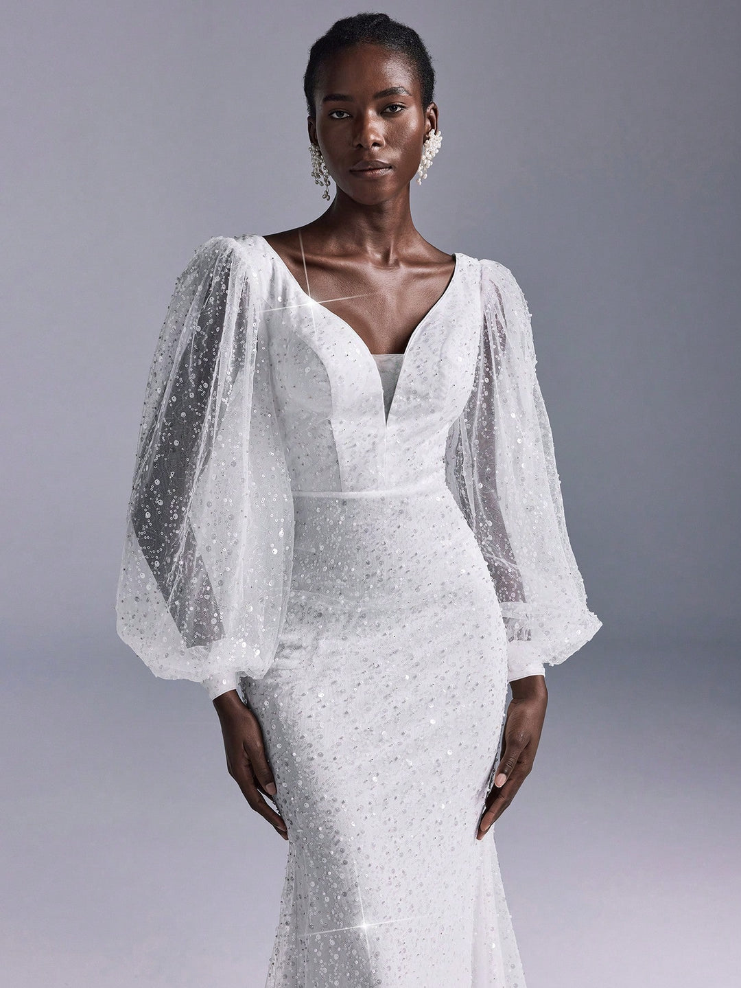 Rochie de mireasă SHEIN, alb