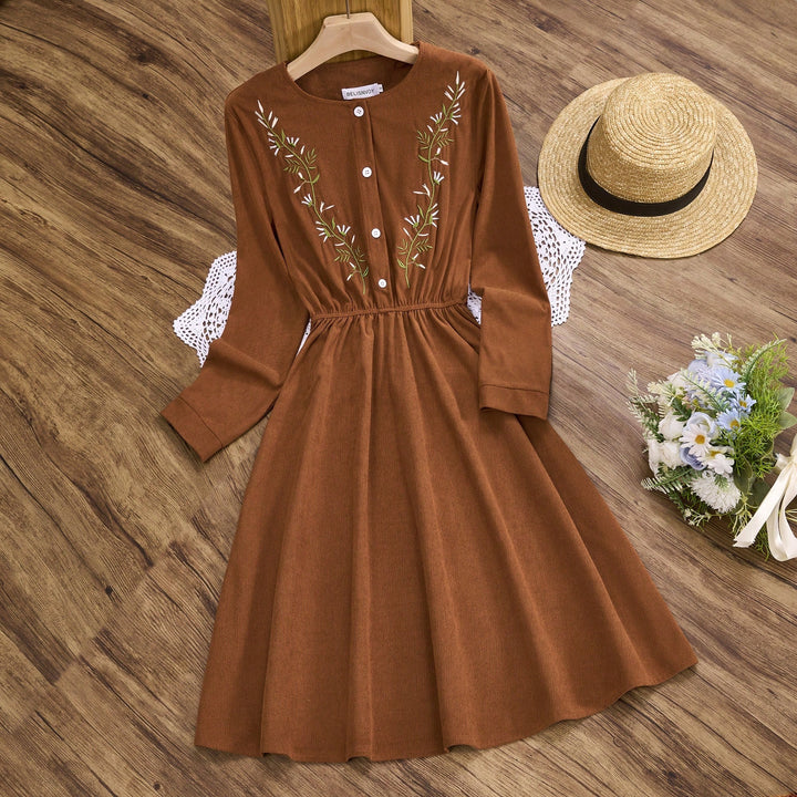 Rochie mini SHEIN, maro
