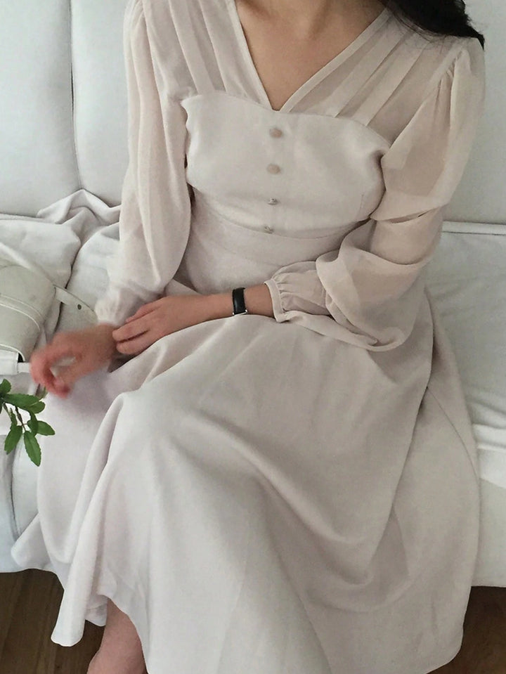 Rochie midi Shein, bej