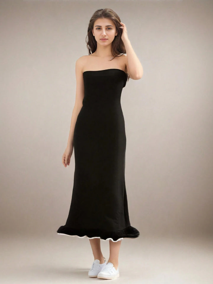 Rochie maxi SHEIN, negru