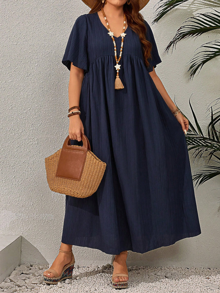Rochie maxi SHEIN, albastru