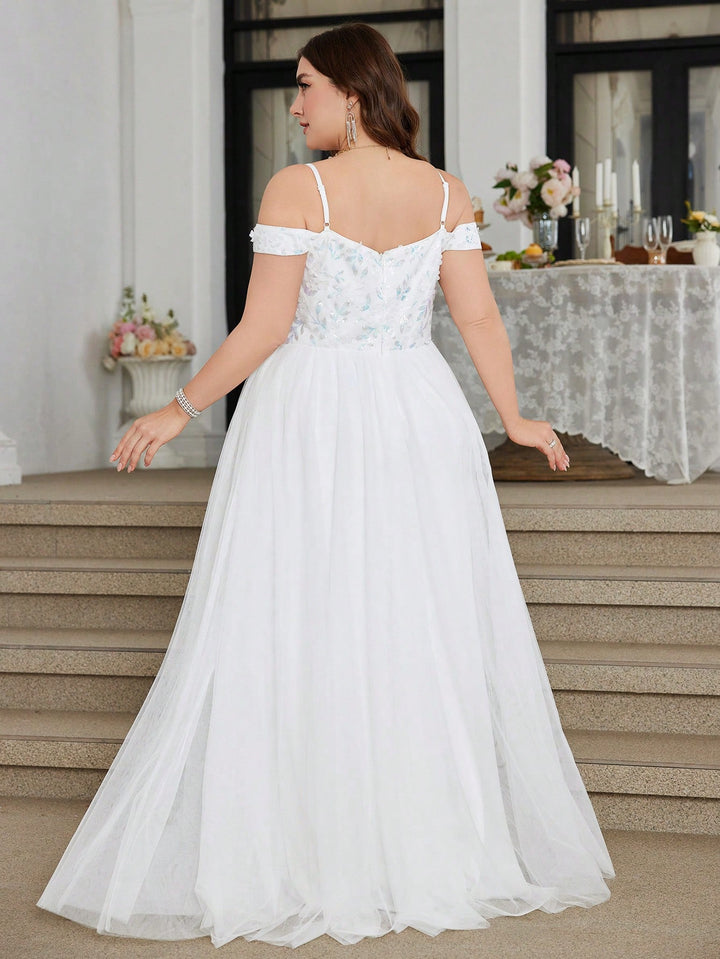 Rochie de mireasă SHEIN, alb