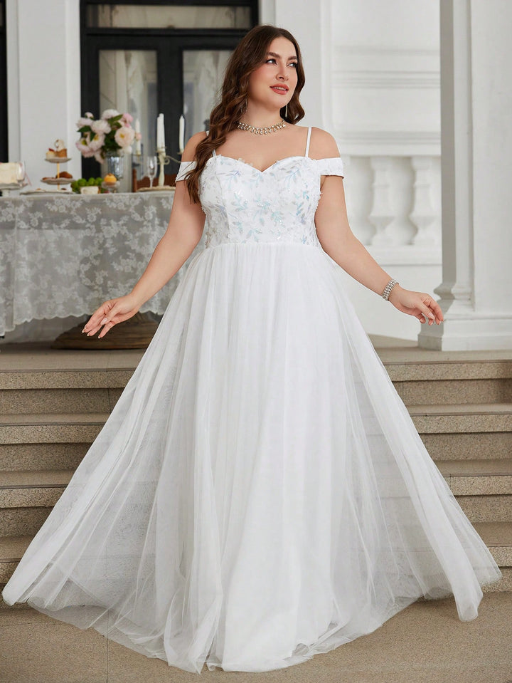 Rochie de mireasă SHEIN, alb