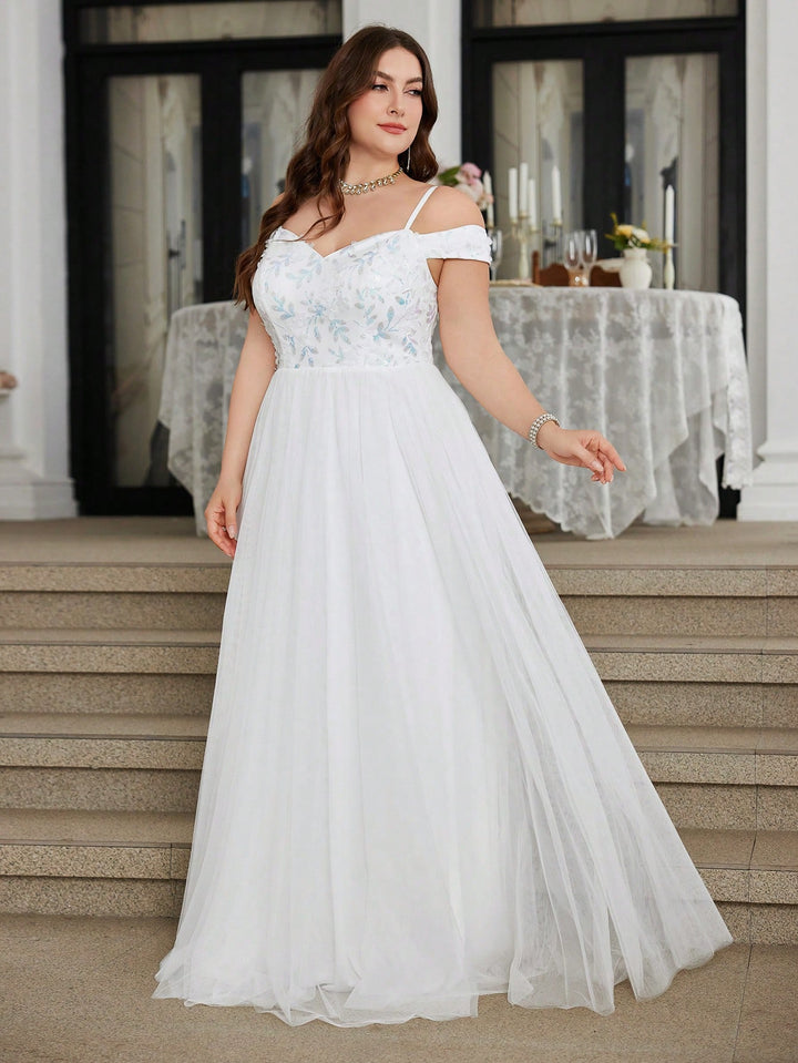 Rochie de mireasă SHEIN, alb