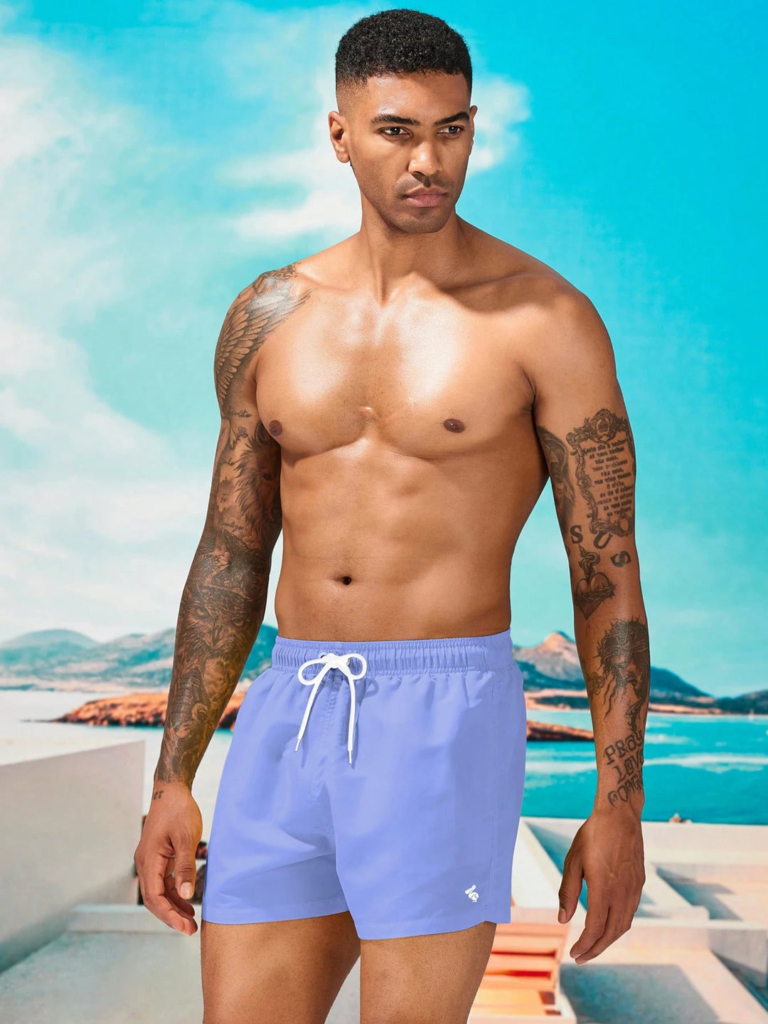 Short SHEIN, albastru