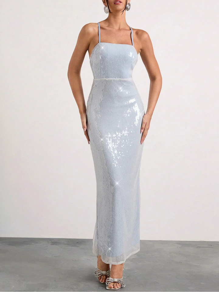 SHEIN Maxi ruha, kék