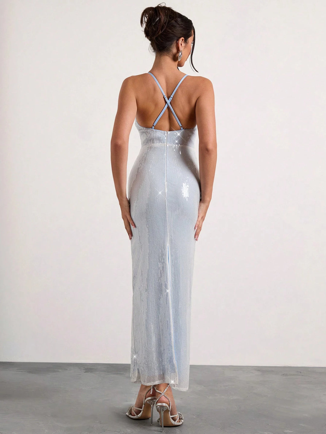 SHEIN Maxi ruha, kék