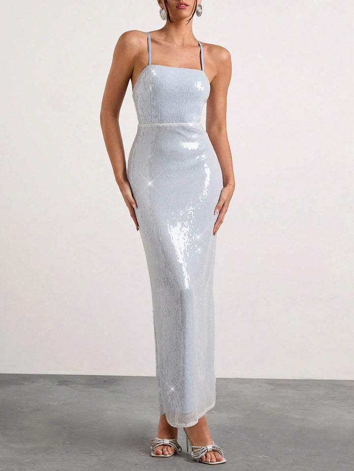 SHEIN Maxi ruha, kék