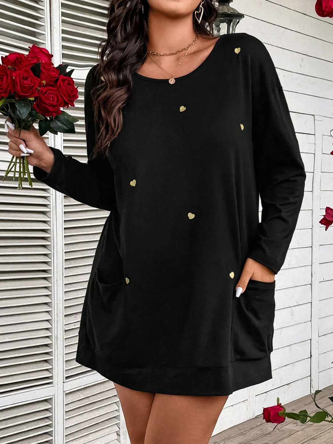 Tricou SHEIN, negru
