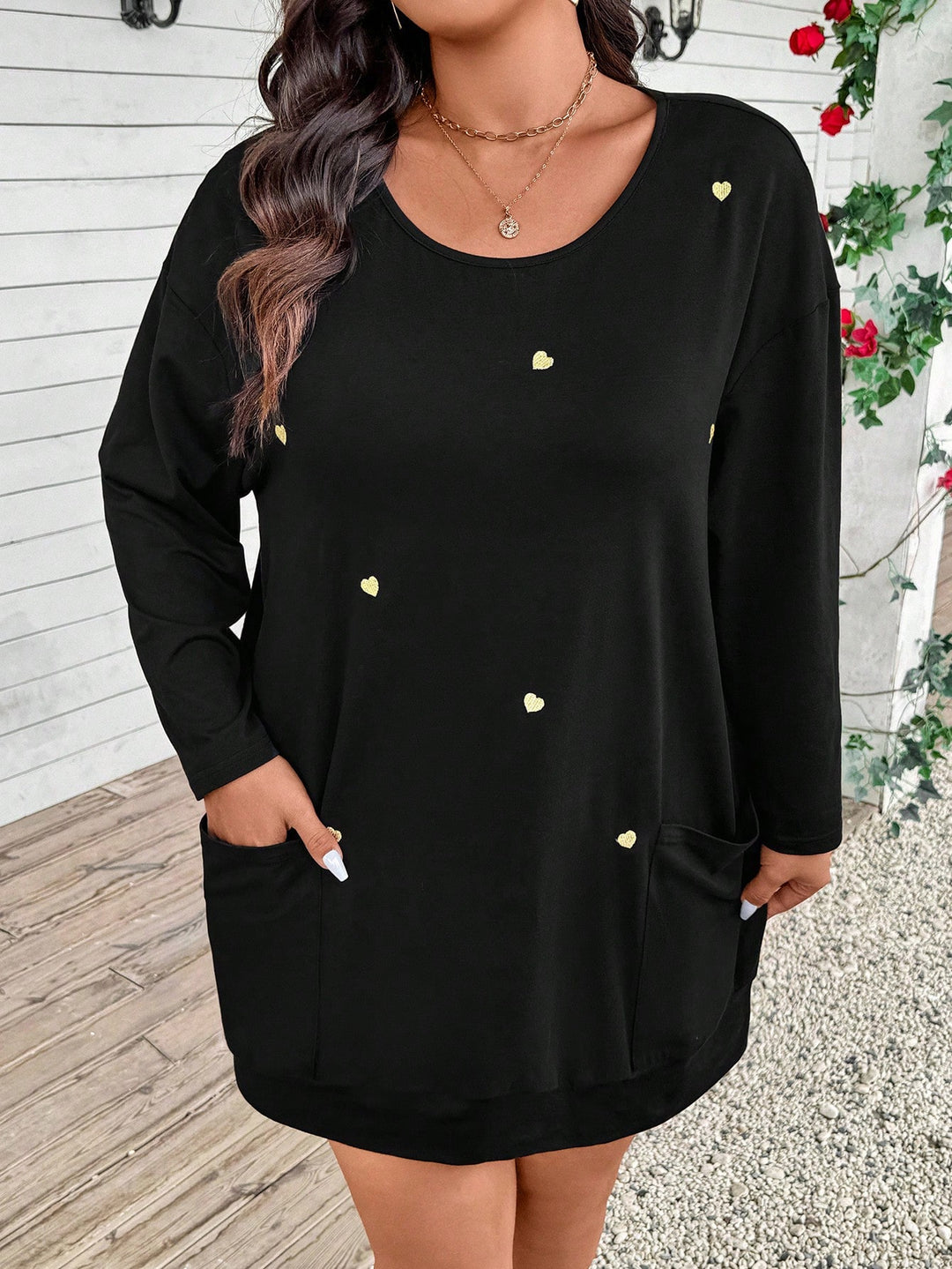 Tricou SHEIN, negru