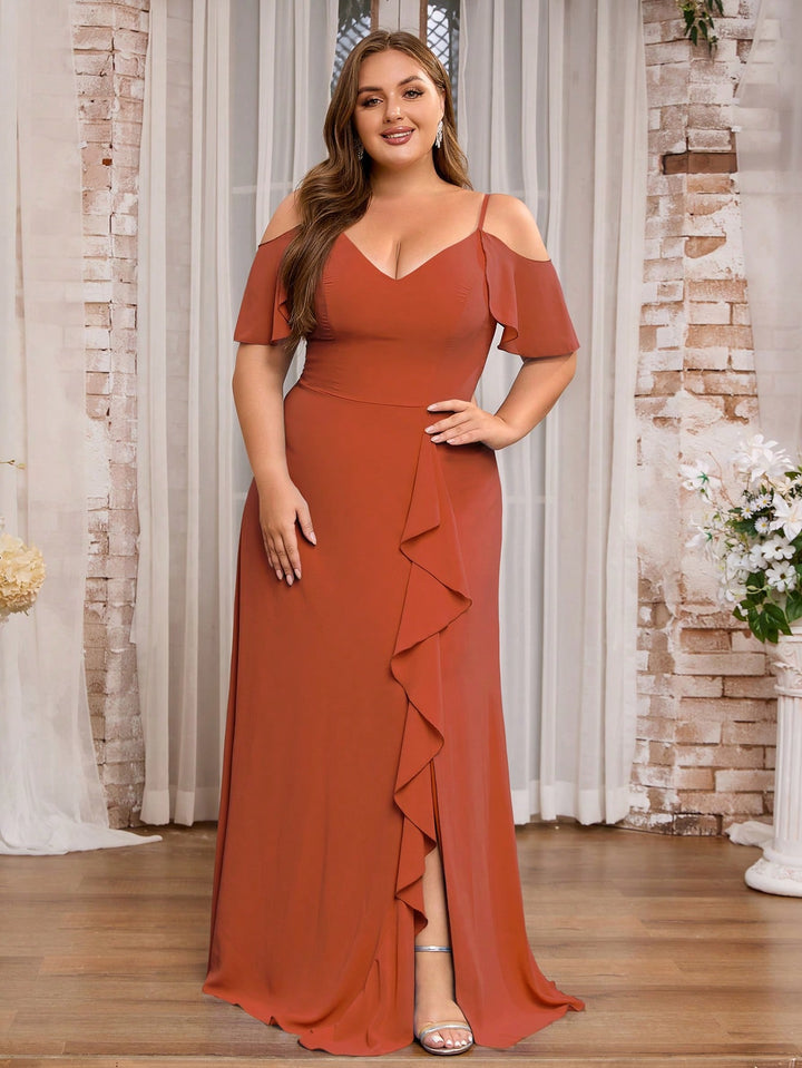 Rochie SHEIN, portocaliu