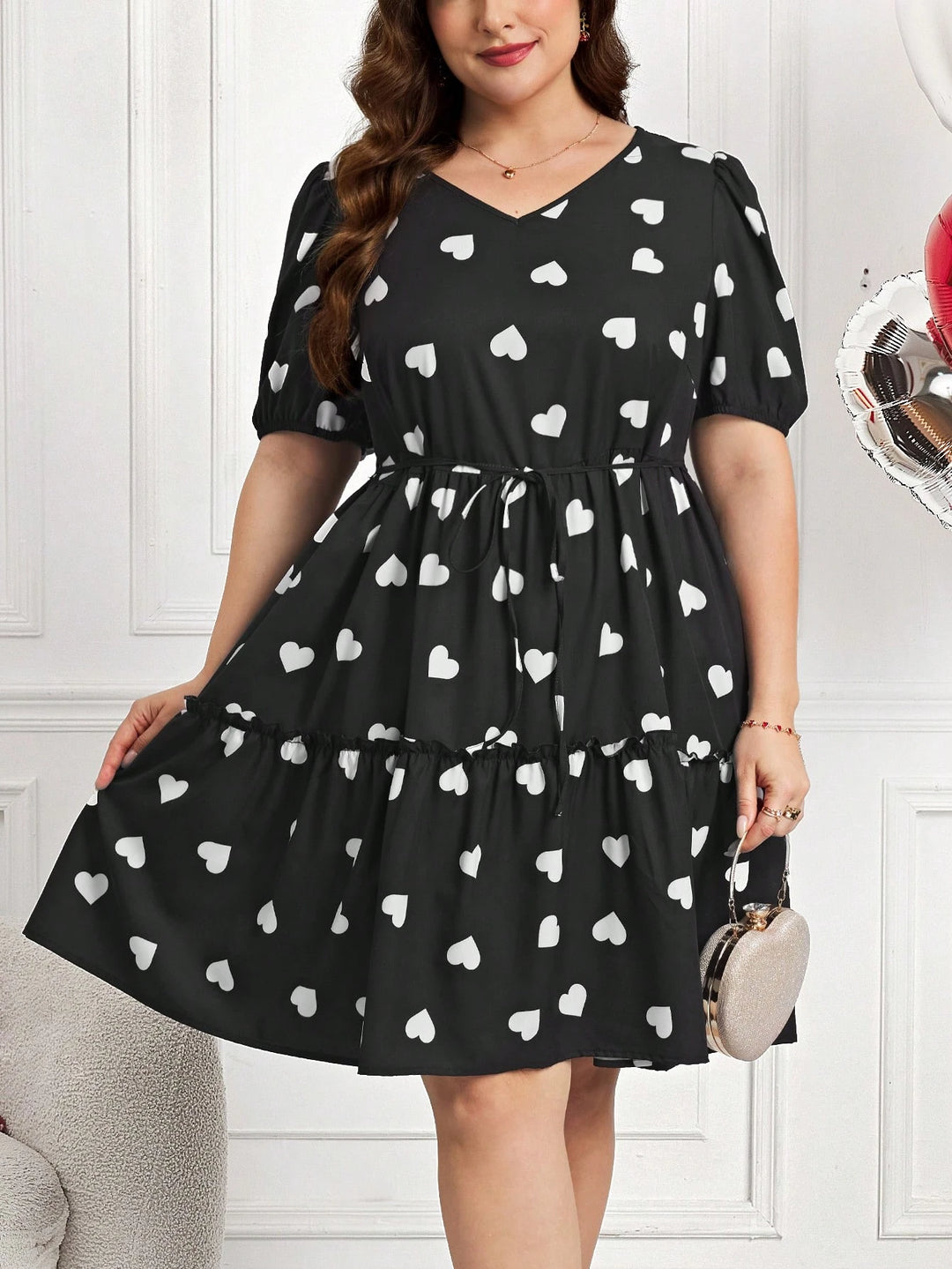 Rochie mini SHEIN, negru