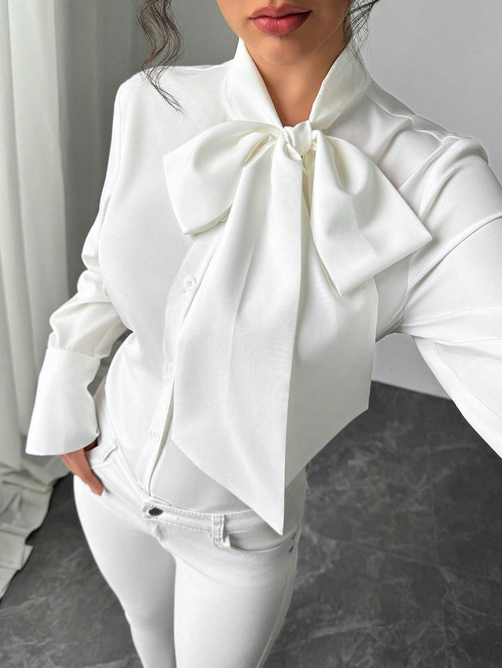 Bluza SHEIN, alb