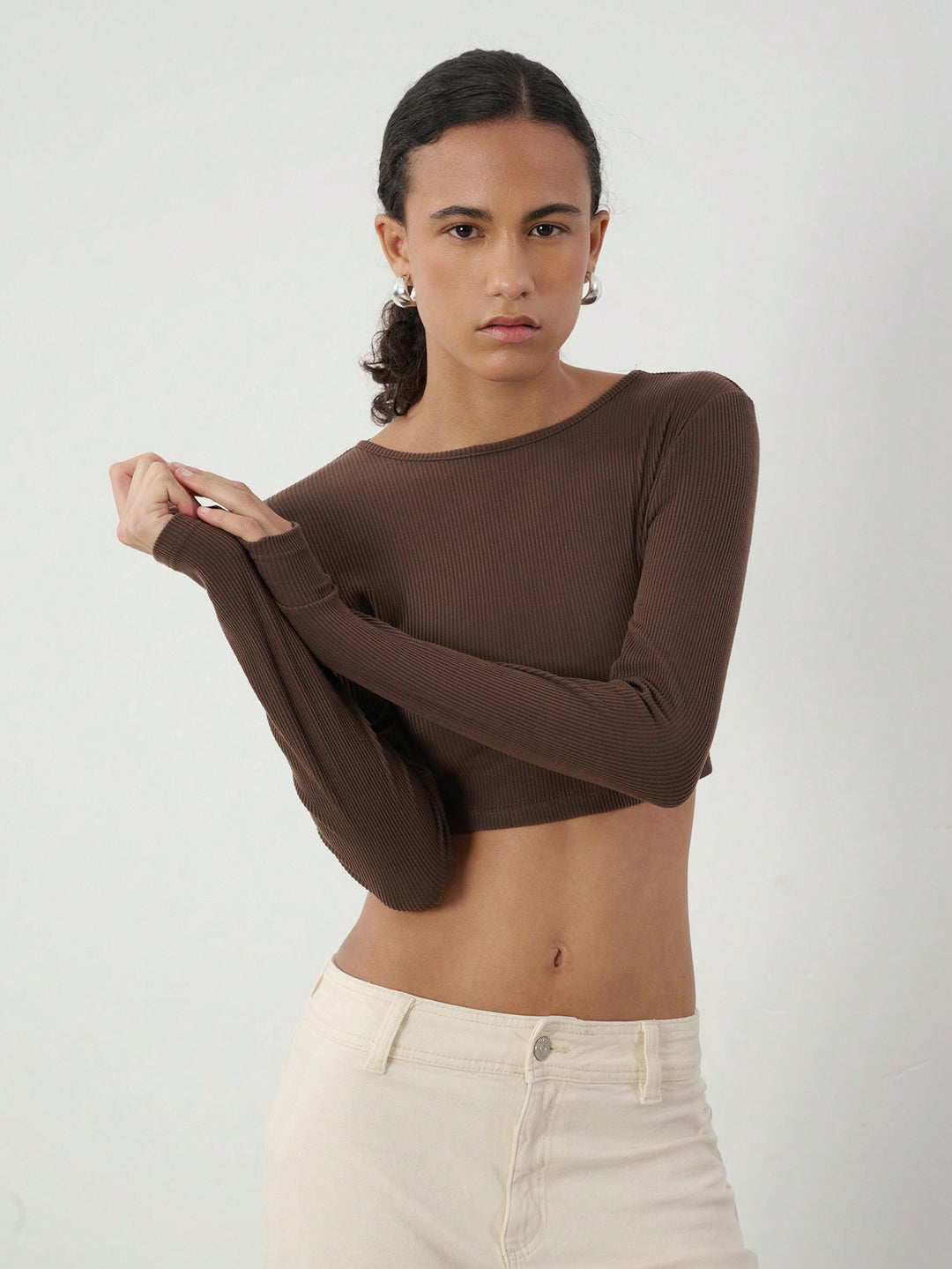 SHEIN barna blúz