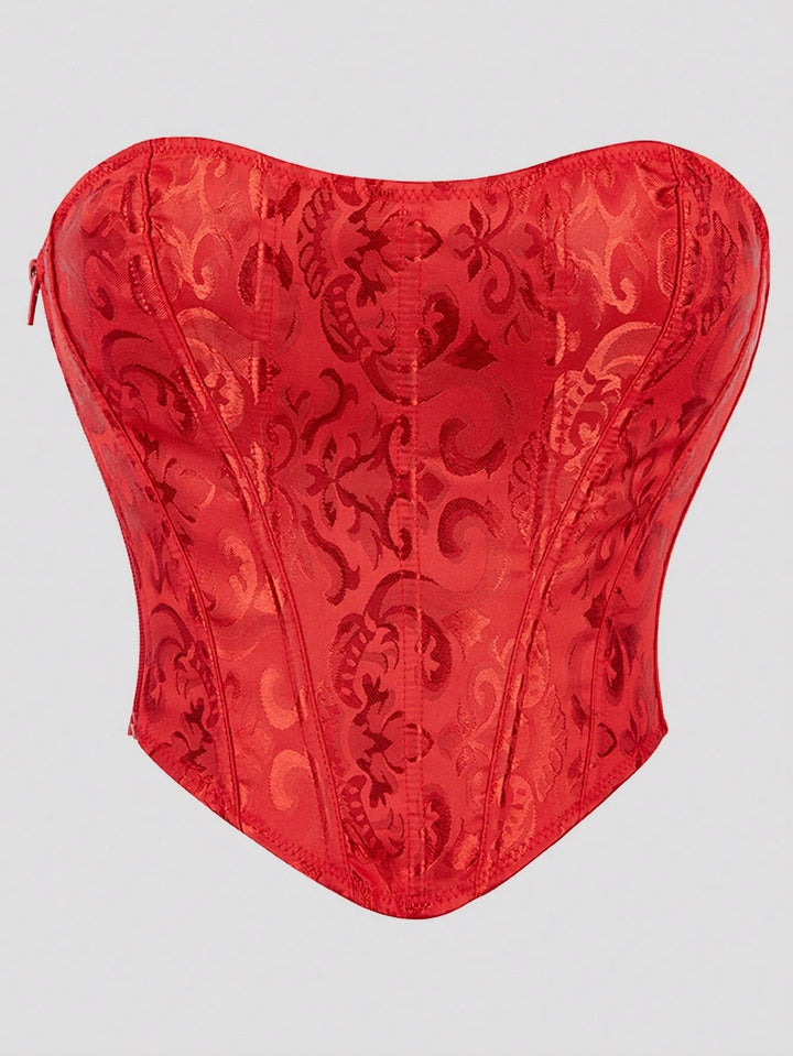 Corset SHEIN, roșu