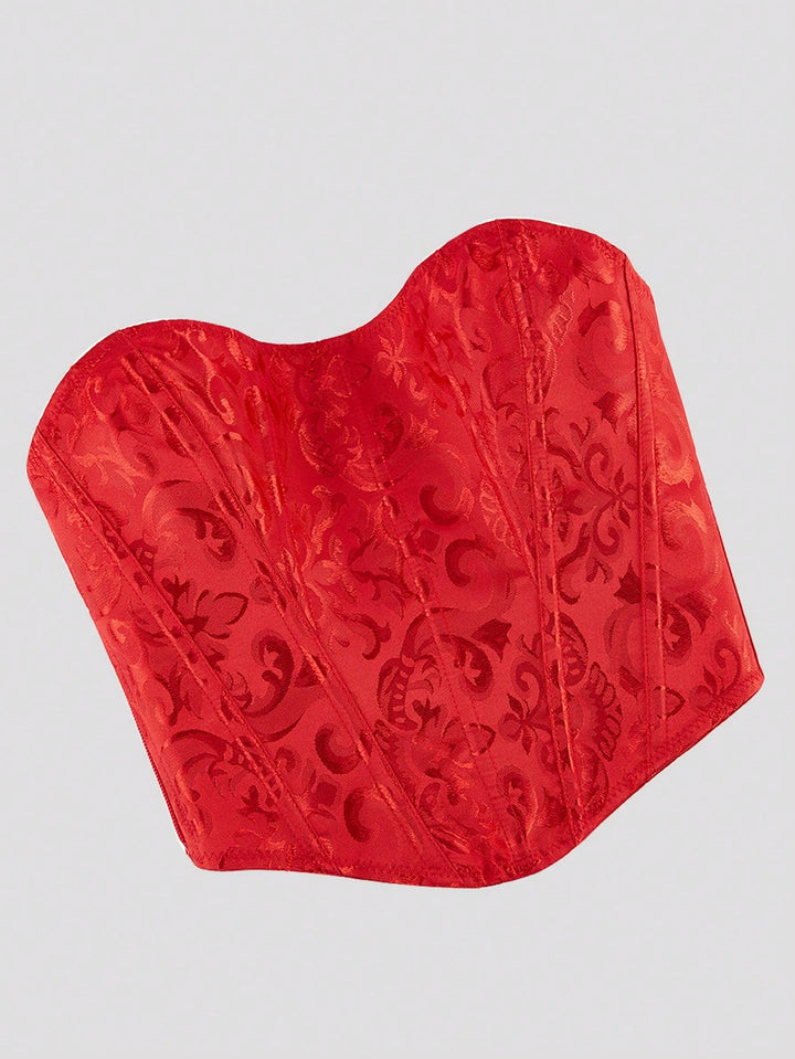 Corset SHEIN, roșu