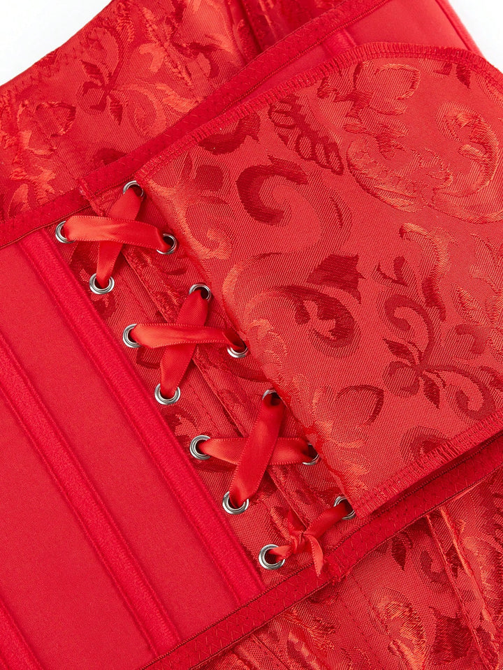 Corset SHEIN, roșu