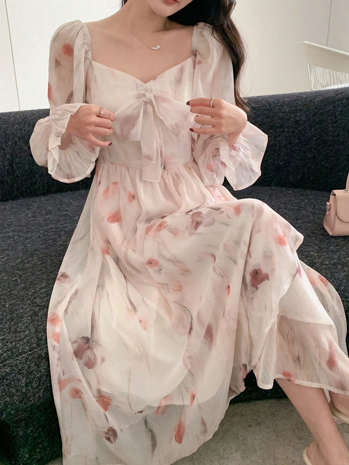 Rochie midi Shein, crem