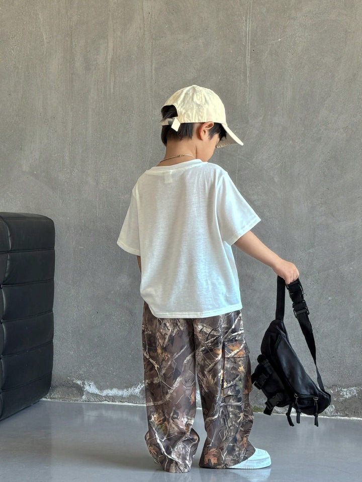 Pantalon cargo SHEIN, kaki
