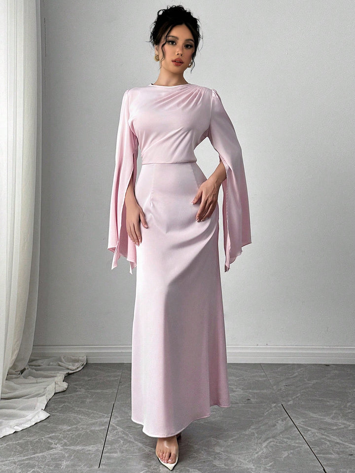 Rochie maxi SHEIN, roz