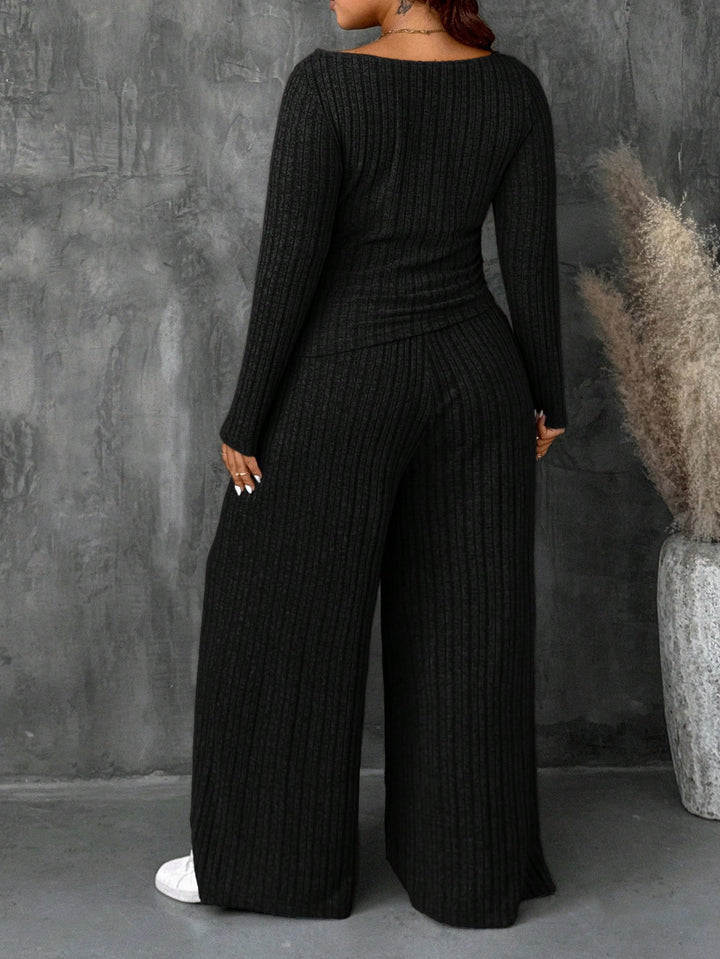 Compleu Shein Curve+, negru