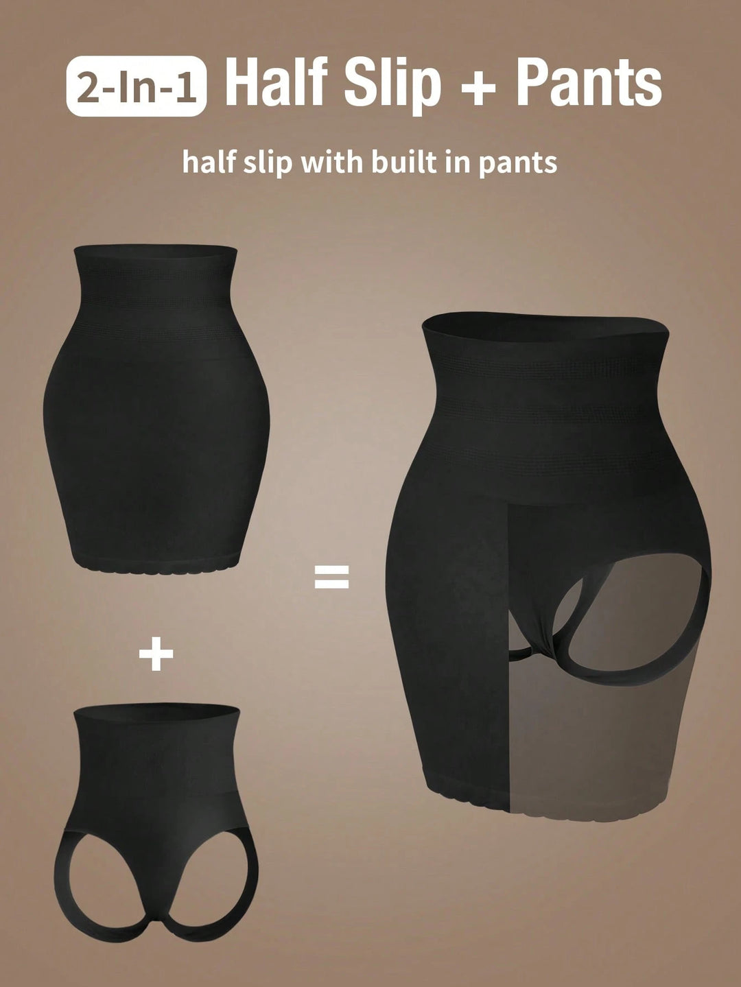 Body Modelator SHEIN, negru