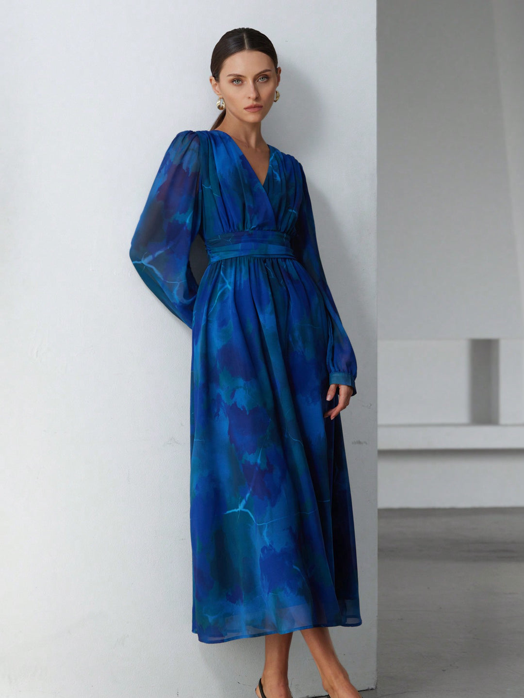Rochie maxi SHEIN, mix culori