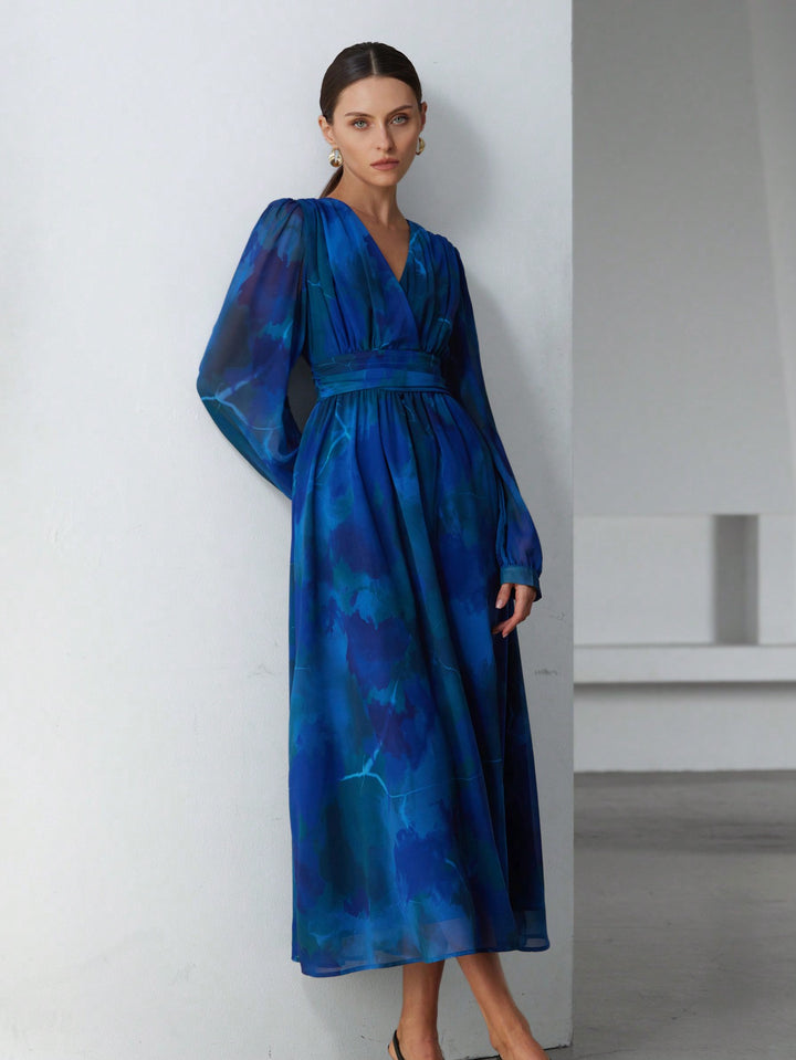 Rochie maxi SHEIN, mix culori