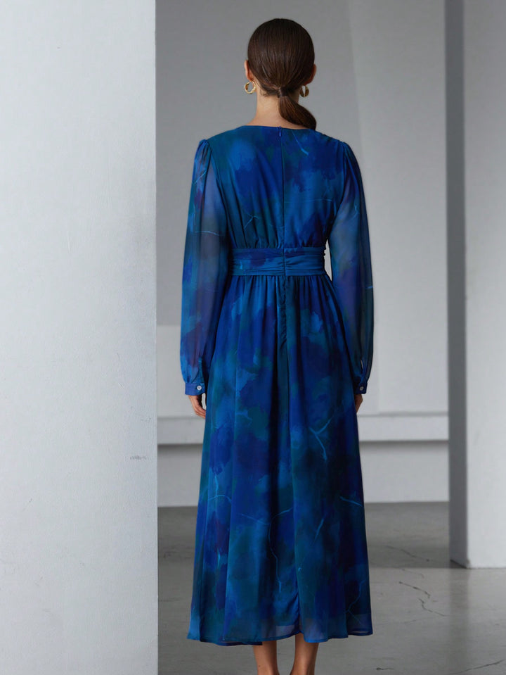 Rochie maxi SHEIN, mix culori