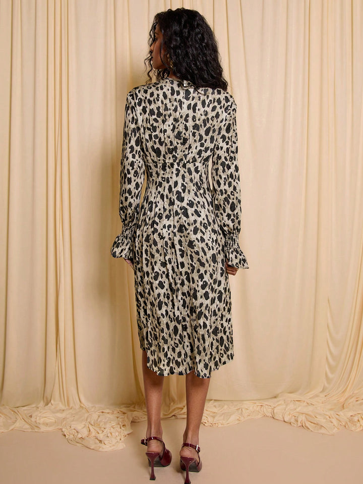 SHEIN Midi Dress, Mixed Colours