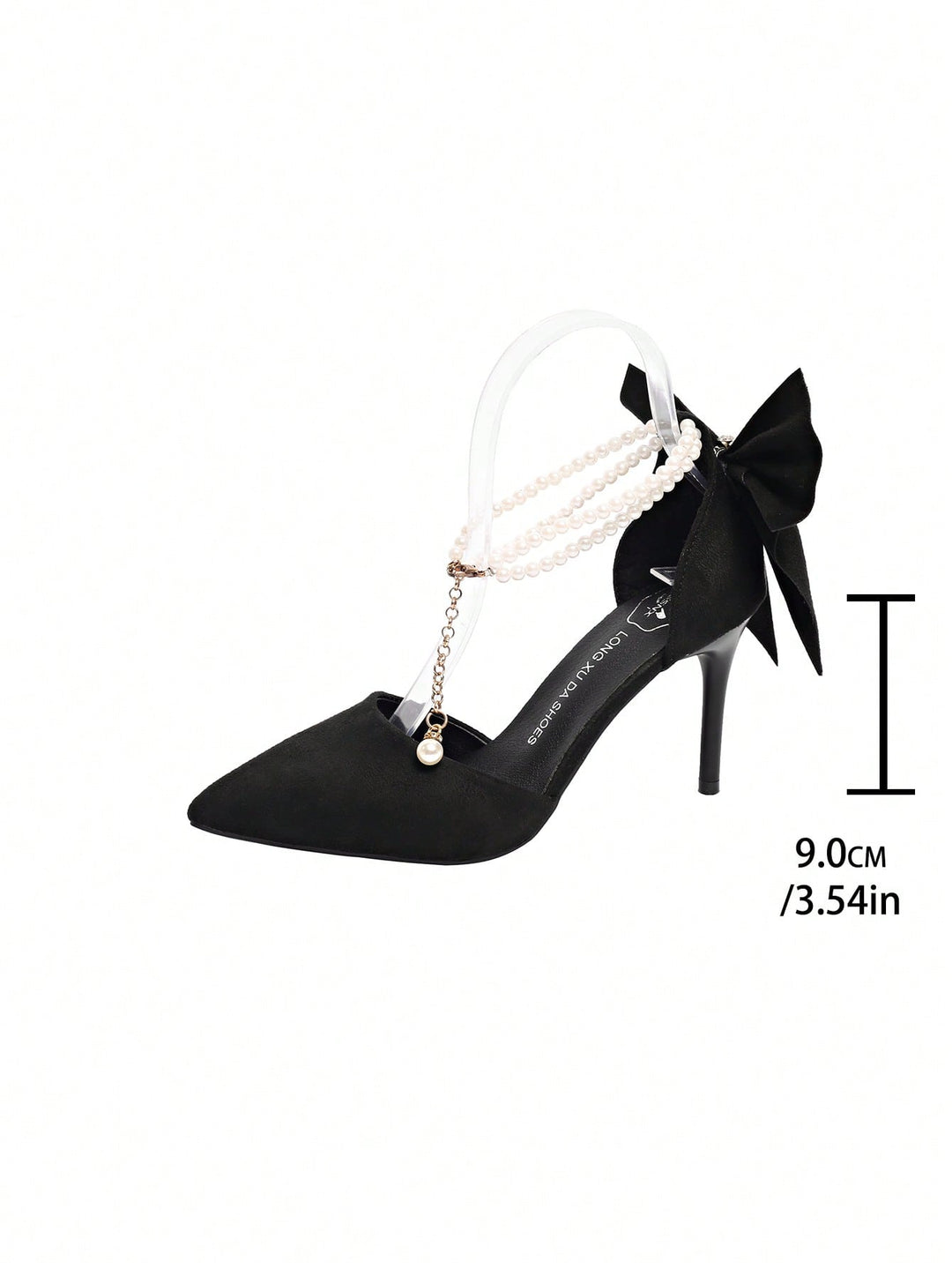 Pantofi cu toc SHEIN, negru