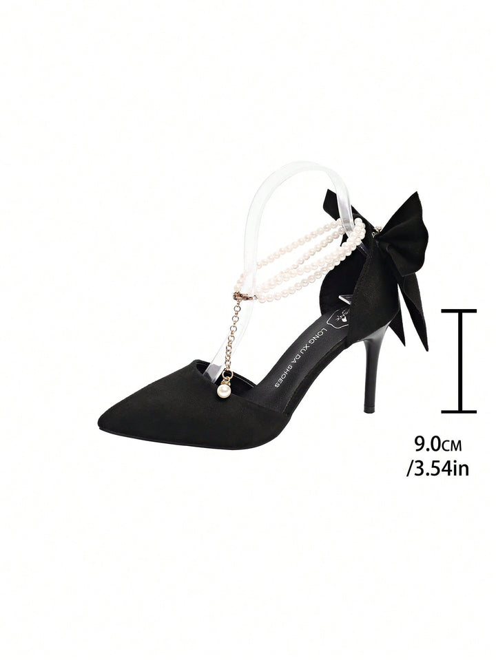 Pantofi cu toc SHEIN, negru
