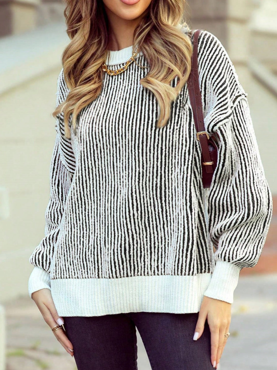 Pulover SHEIN, negru