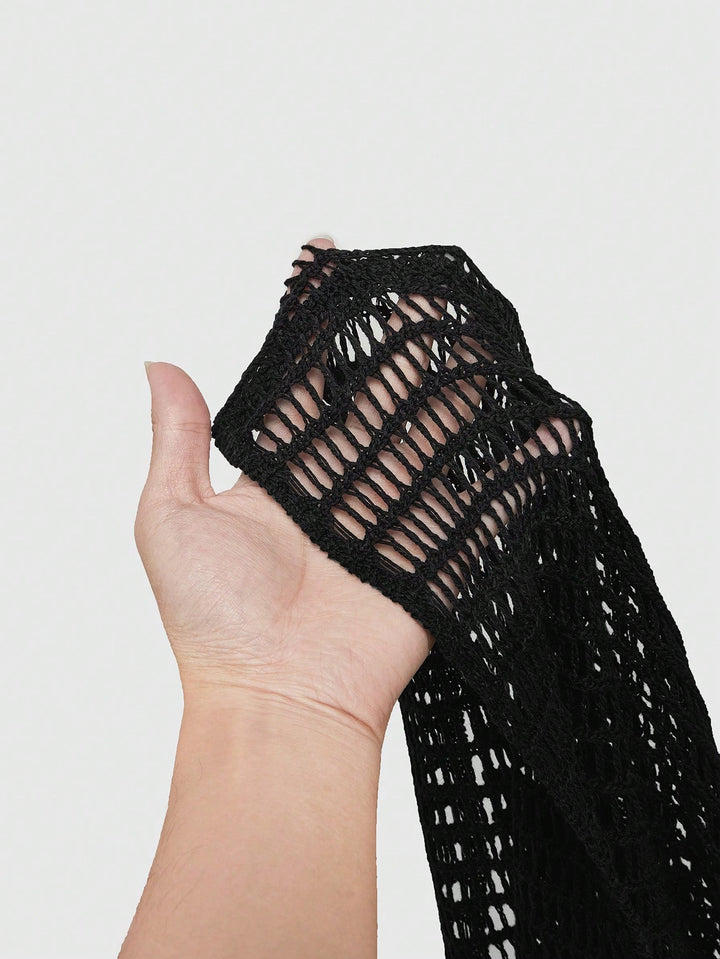 Top SHEIN, negru