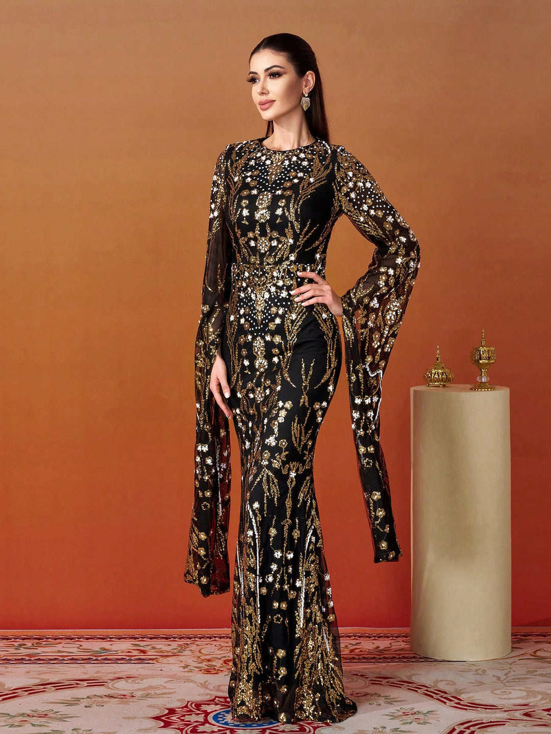 Rochie de ocazie SHEIN, mix culori