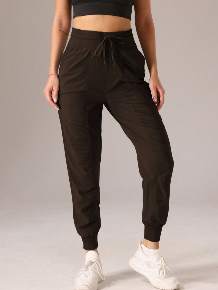Pantaloni SHEIN, maro
