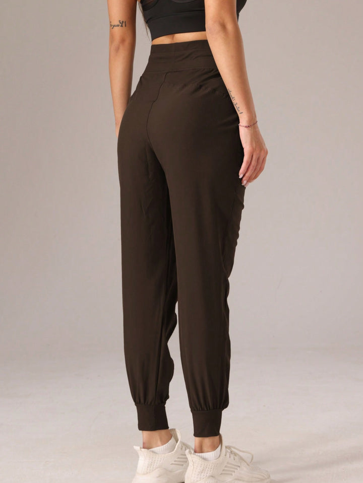 Pantaloni SHEIN, maro