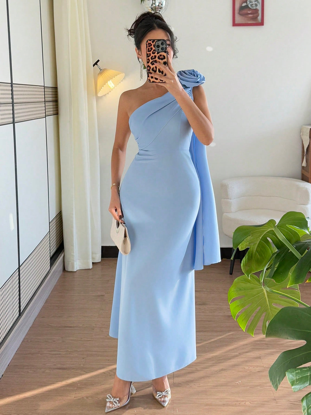 SHEIN maxiruha, kék