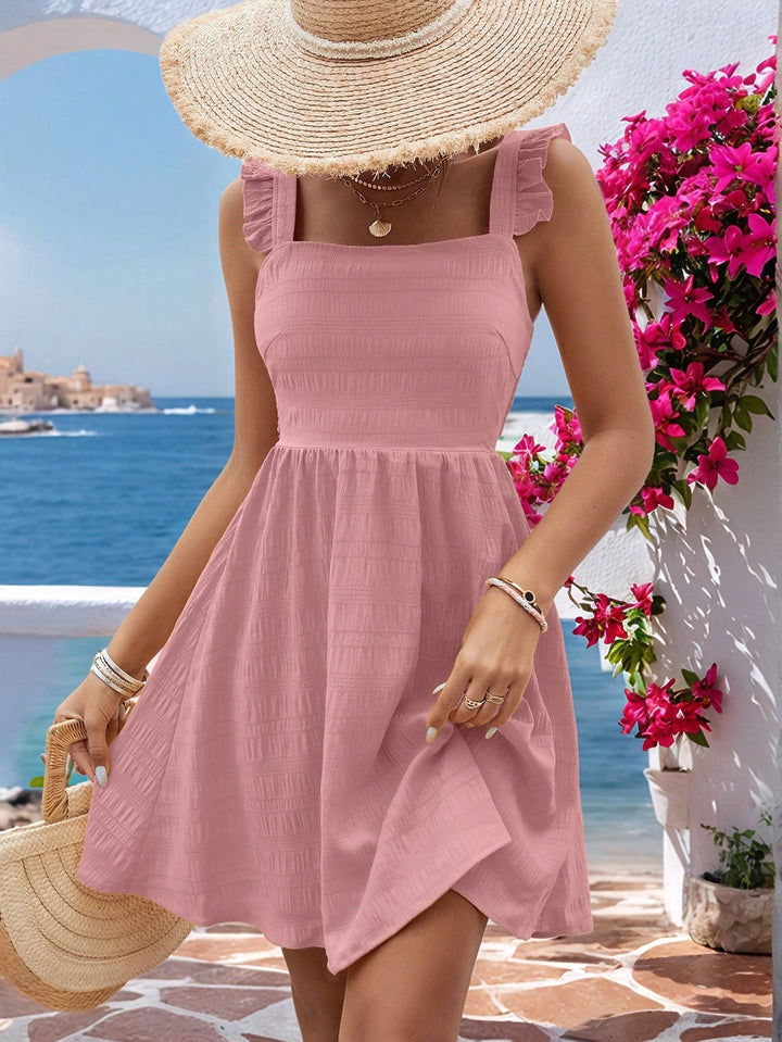 Rochie scurtă SHEIN, roz