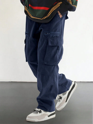 Pantaloni SHEIN, albastru