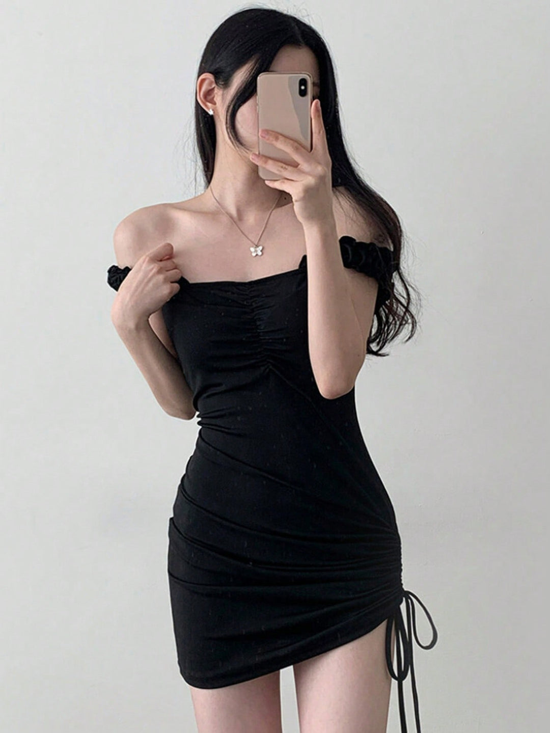 Rochie mini SHEIN, negru
