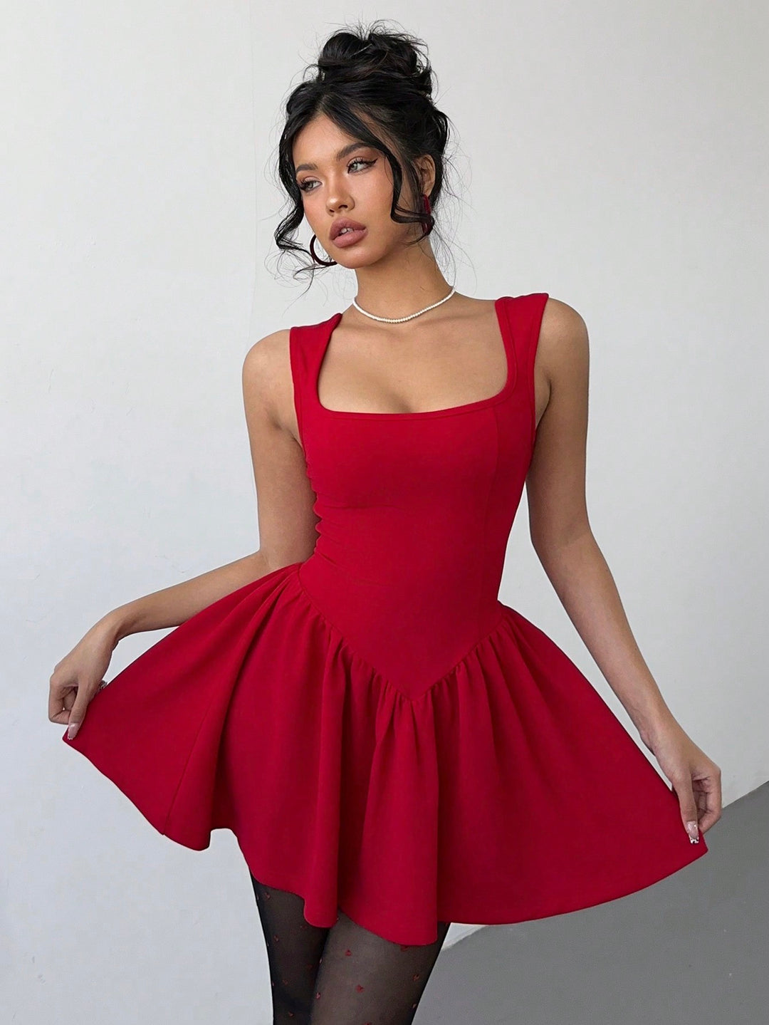 Rochie mini SHEIN, roșu