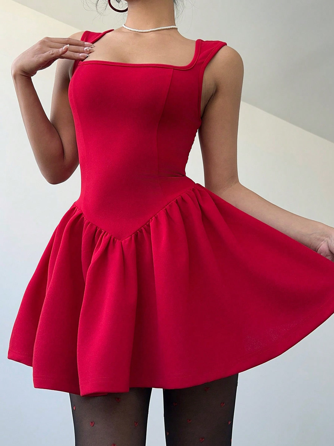 Rochie mini SHEIN, roșu