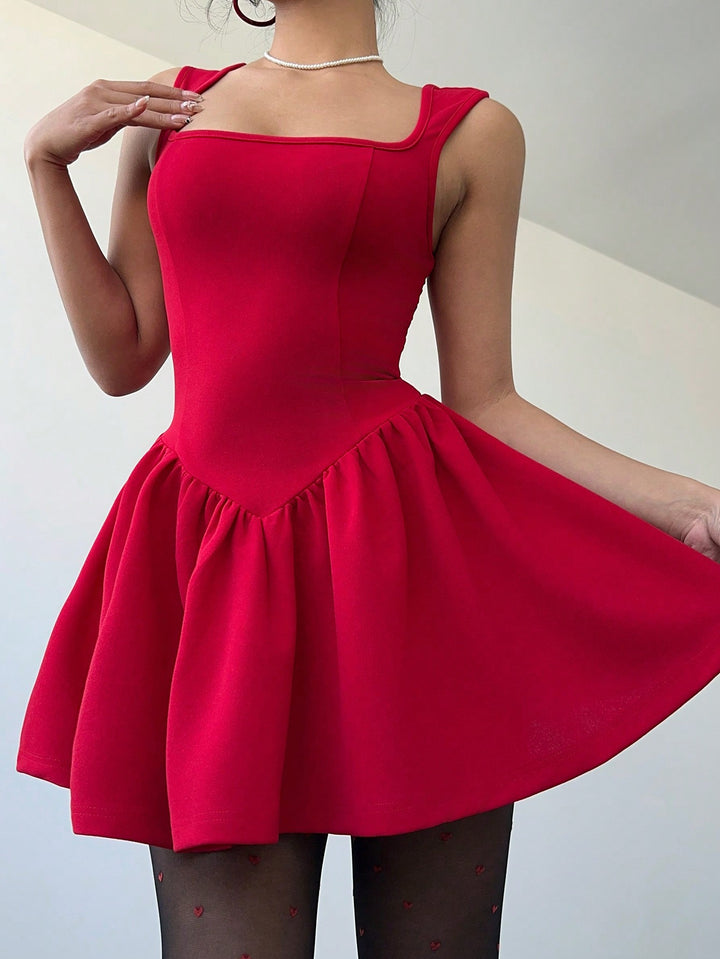 Rochie mini SHEIN, roșu