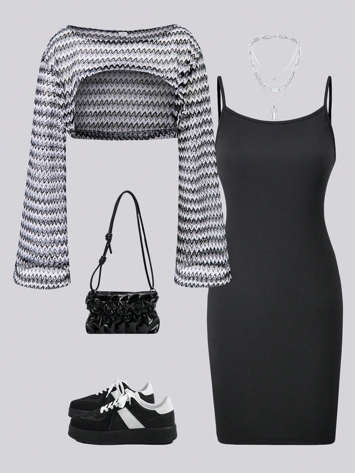 SHEIN ruha, fekete