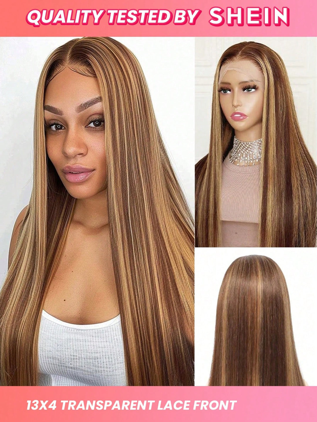 SHEIN Lace Human Hair Wig