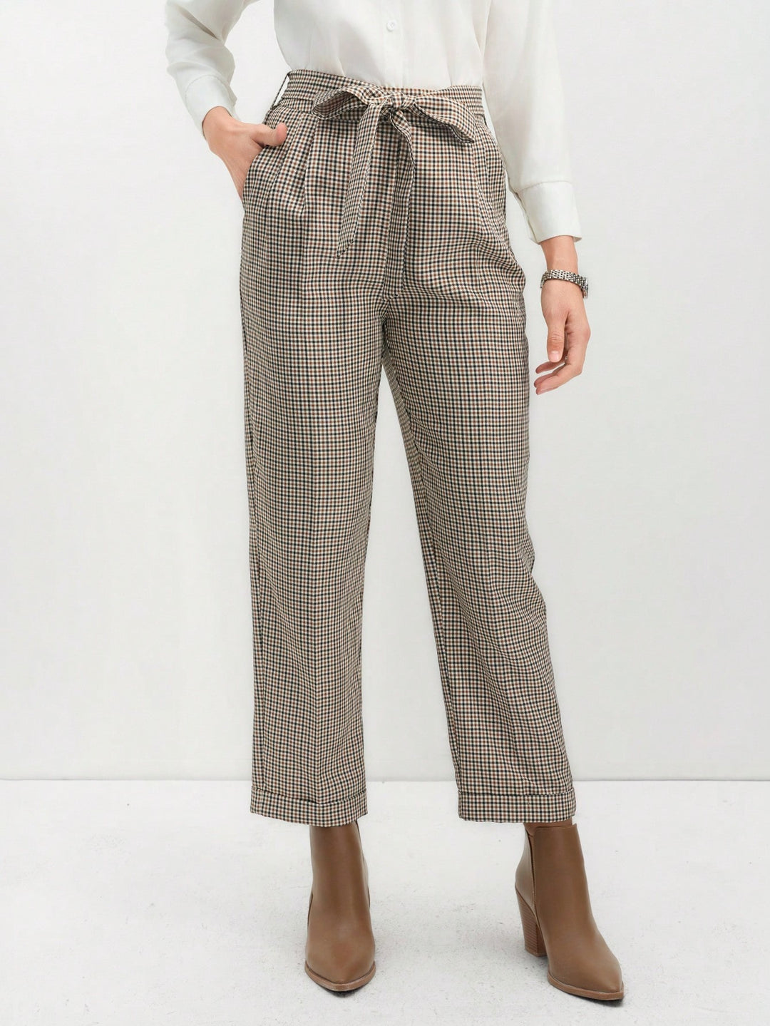 Pantalon SHEIN, kaki
