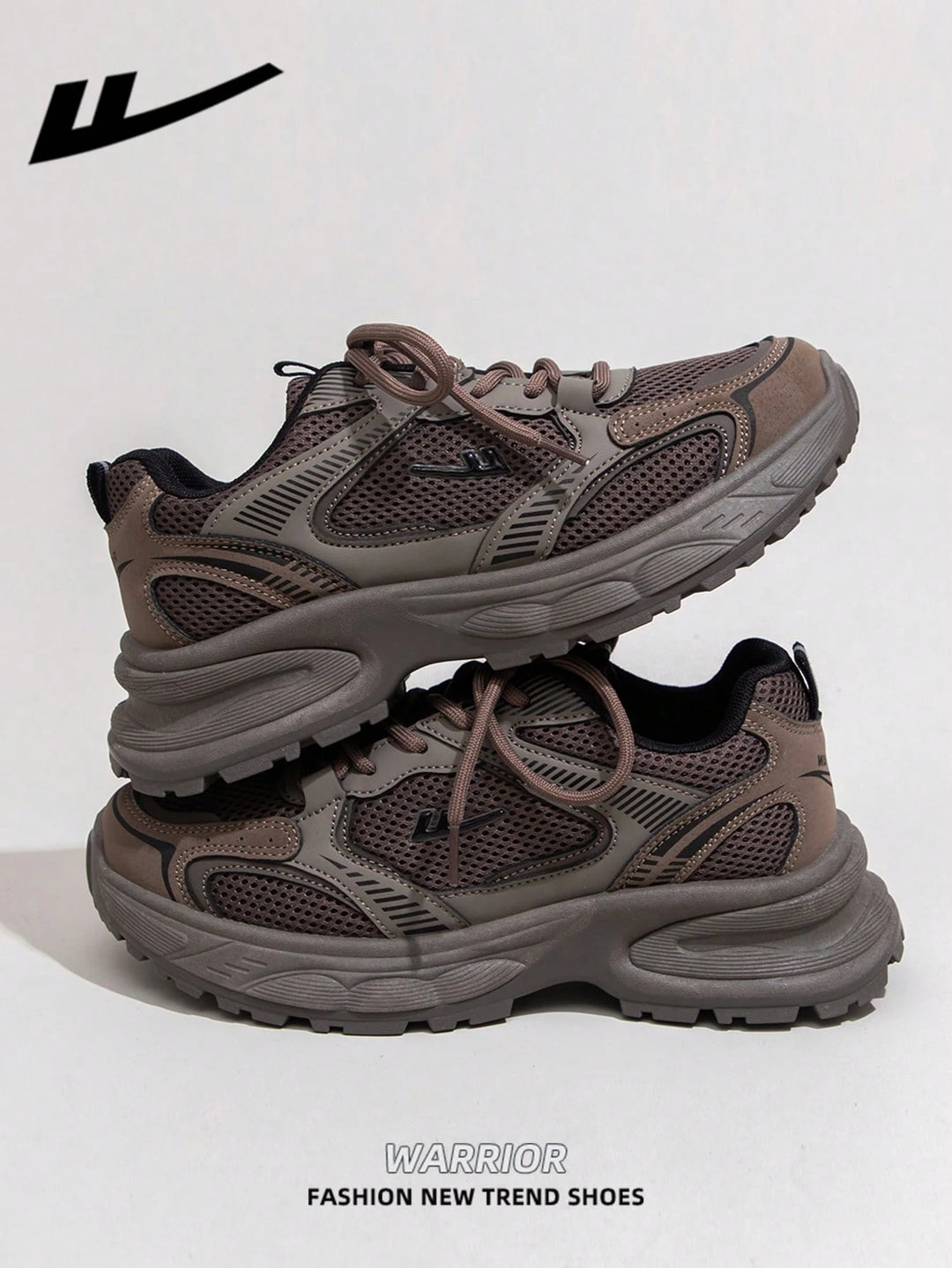 Pantofi sport SHEIN, maro